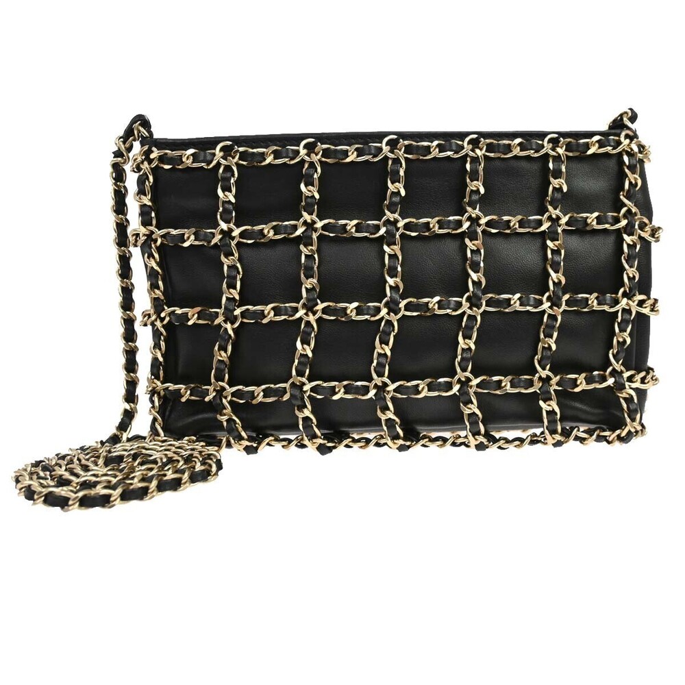 Chanel Chain Frame Lambskin